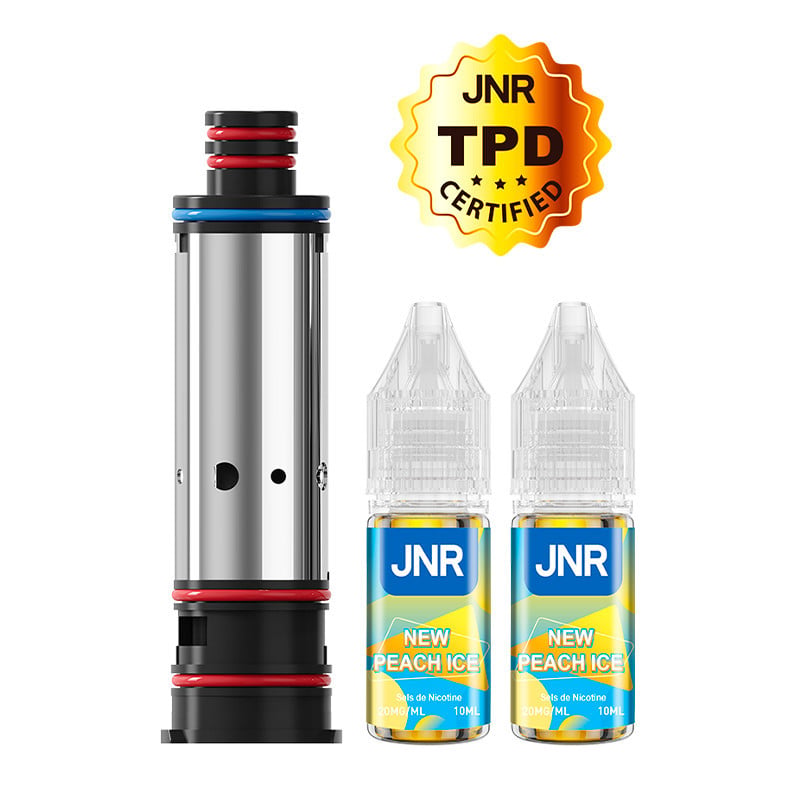 Falcon Infinity 55K Coil + New Peach Ice E-Liquids – JNR