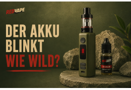 Der Akku blinkt wie wild was muss ich tun