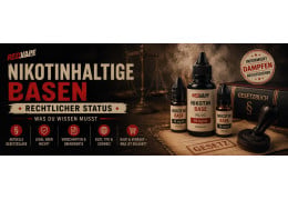 Nikotinhaltige Basen - Rechtlicher Status