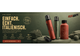 KIWI VAPOR: Italienische Qualität beim Dampfen