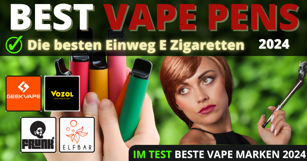 Die besten Einweg E Zigretten 2023 Red Vape Dampfer Blog Artikel